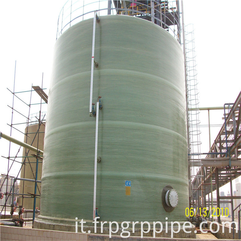 Factory Supply Frp Fiberglass Composite Vertical Storage Tank Frp Vessel2
